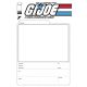 G.I. Joe A Real American Hero #325 Cover F Blank Sketch File Card Variant