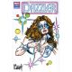 Dynamic Forces Marvel Comics Commissioned Cover Art Signed And Remarked By Jessica Court With Dazzler Sketch