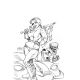Giant-Sized Wacky Races #1 Cover I 1:20 Linsner Line Art Virgin