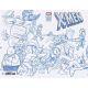 X-Men #14 1:50 Chris Giarrusso Marvel Univers Connecting Blue Line Variant