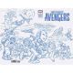 West Coast Avengers #6 1:50 Chris Giarrusso Connecting Line Sketch Variant