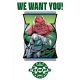 Green Lantern Corps #2 Cover E Pasarin & Albert Recruitment Poster Acetate