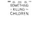 Something Is Killing The Children #50 Cover D Blank Sketch