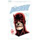 Dynamic Forces Daredevil #1 Blank Variant Signed And Remarked By Ken Haeser With A Daredevil Sketch