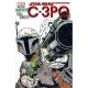 Dynamic Forces Marvel Comics Star Wars Commissioned Art Signed Remarked Nicieza And Delbeato With A Mandalorian Sketch
