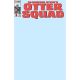 Otter Squad #5 Cover D Baby Blue Blank Sketch Cover Bagged With Trading Card Variant