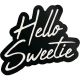 Doctor Who Hello Sweetie Enamel Pin Badge