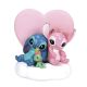 Disney Showcase Lilo & Stitch Stich & Angel 7In Light Up Figure