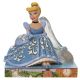 Disney Traditions Cinderella Glass Slipper 5 1/2In Statue