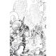 Faceless And The Family Maze Of The Mechanical Aliens #2 Cover C 1:10 Matt Lesniewski B&W Variant