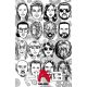 Hab #5 Cover C David Lapham B&W Outbreak Skulls Variant