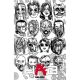 Hab #5 Cover D David Lapham B&W Infected Skulls Variant