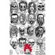 Hab #5 Cover E David Lapham B&W Dead Skulls Variant