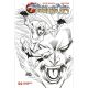 Thundercats #4 Cover ZA Liefeld b&w 1:10 Variant