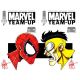 Dynamic Forces Marvel Team Up #14 Facsimile Edition Dual Blank Varaint Set Signed And Remarked By Ken Haeser