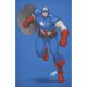 Captain America #13 1:50 David Nakayama Color Block Blue Virgin Variant