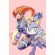 DC X Sonic The Hedgehog The Metal Legion #3 Cover B Saowee Card Stock Variant