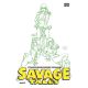 Savage Tales Winter 2025 Special #1 Cover L 1:7 Linsner Green Line Art