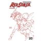 Red Sonja #17 Cover P 1:10 Linsner Firey Red Line Art