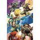 Mighty Morphin Power Rangers Teenage Mutant Ninja Turtles III #4 Cover L 1:5 Full Art Cardstock Ossio