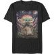 Star Wars Mandalorian Grogu Sipping Starries T-Shirt Xxl