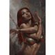 Red Sonja She Devil With A Sword #7 Cover F Lucio Parrillo Metal Premium Variant
