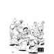 Three Stooges Thankstooging #1 Cover E Eric Shanower Century Limited B&W Variant