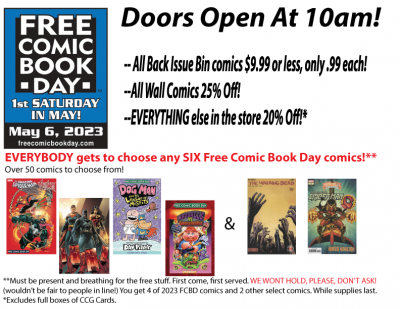 Free Comic Book Day 2023!