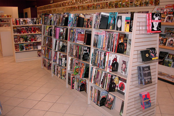 We carry 1000s of graphic novels and trade paperbacks